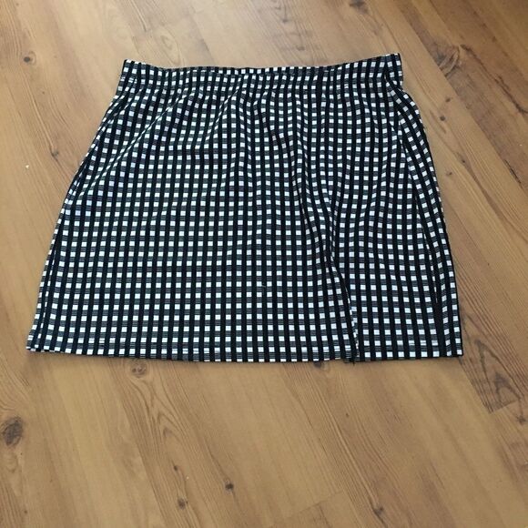SHEIN Checkered Pull on Skirt Size XL - Picture 2 of 5